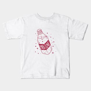 milk love Kids T-Shirt